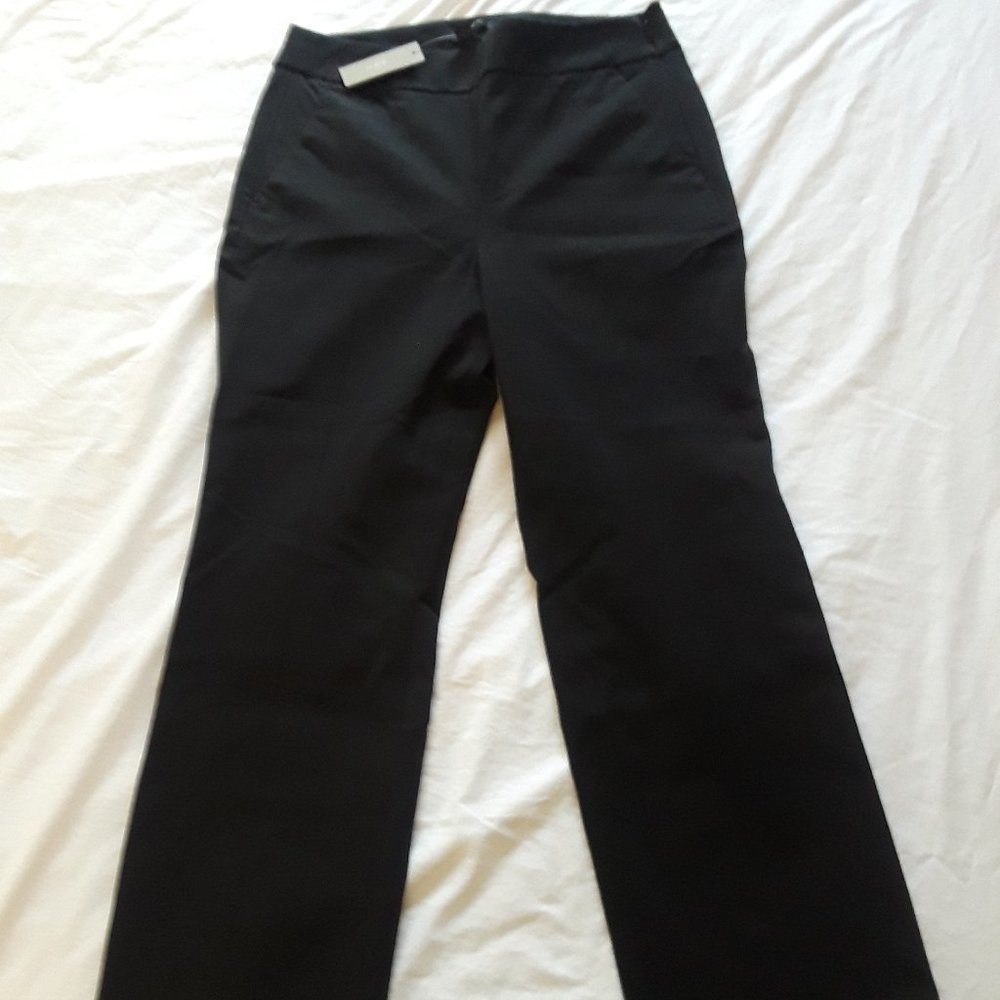 J. Crew black straight ankle pants